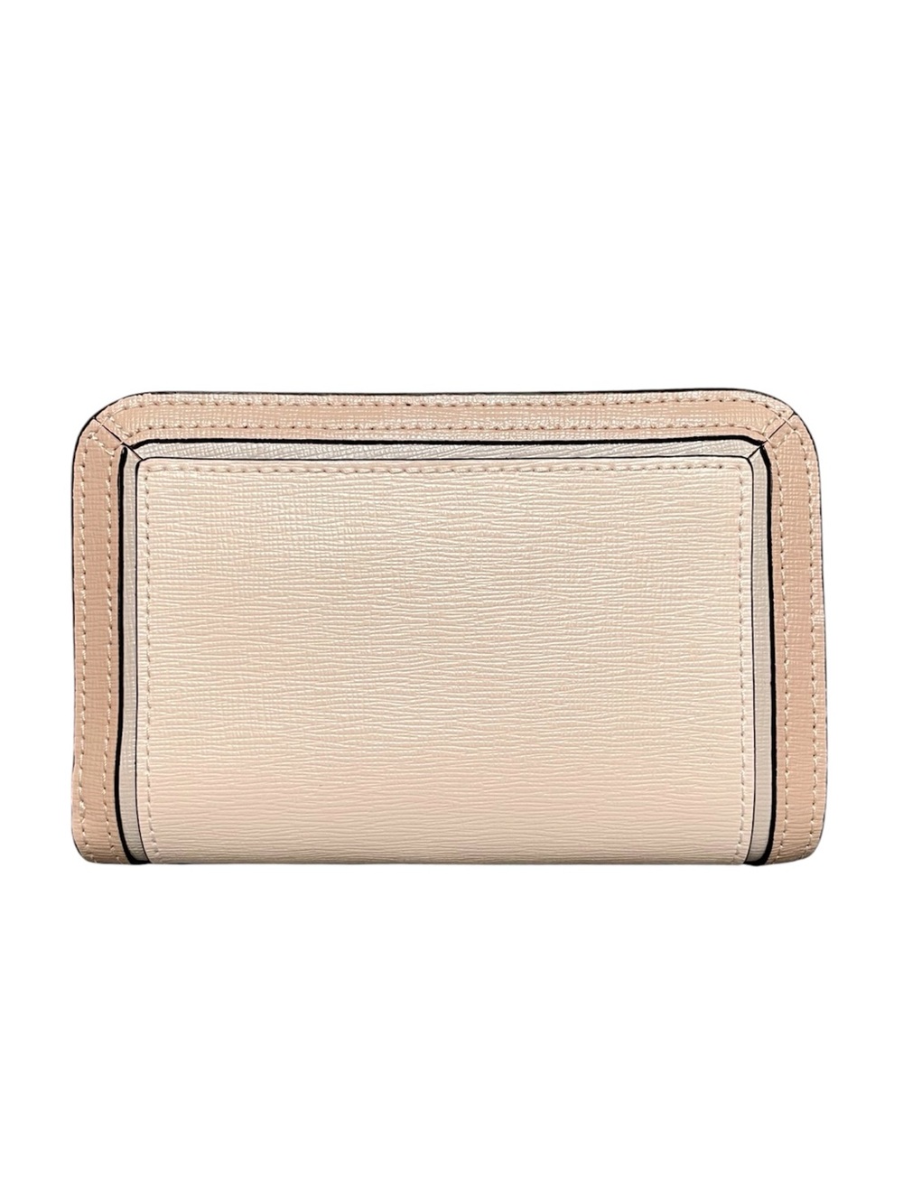 Kate Spade Colorblock Morgan Neutral Compact Wallet $168 New - Pale Dogwood - Picture 2 of 9